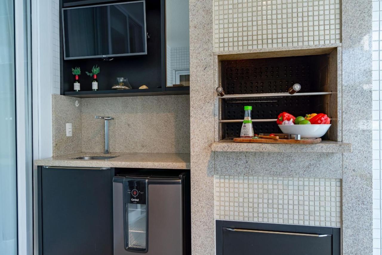 Varandas Do Atlantico - Apartamento Impecavel Em Condo Pe Na Areia บอมบินญัส ภายนอก รูปภาพ