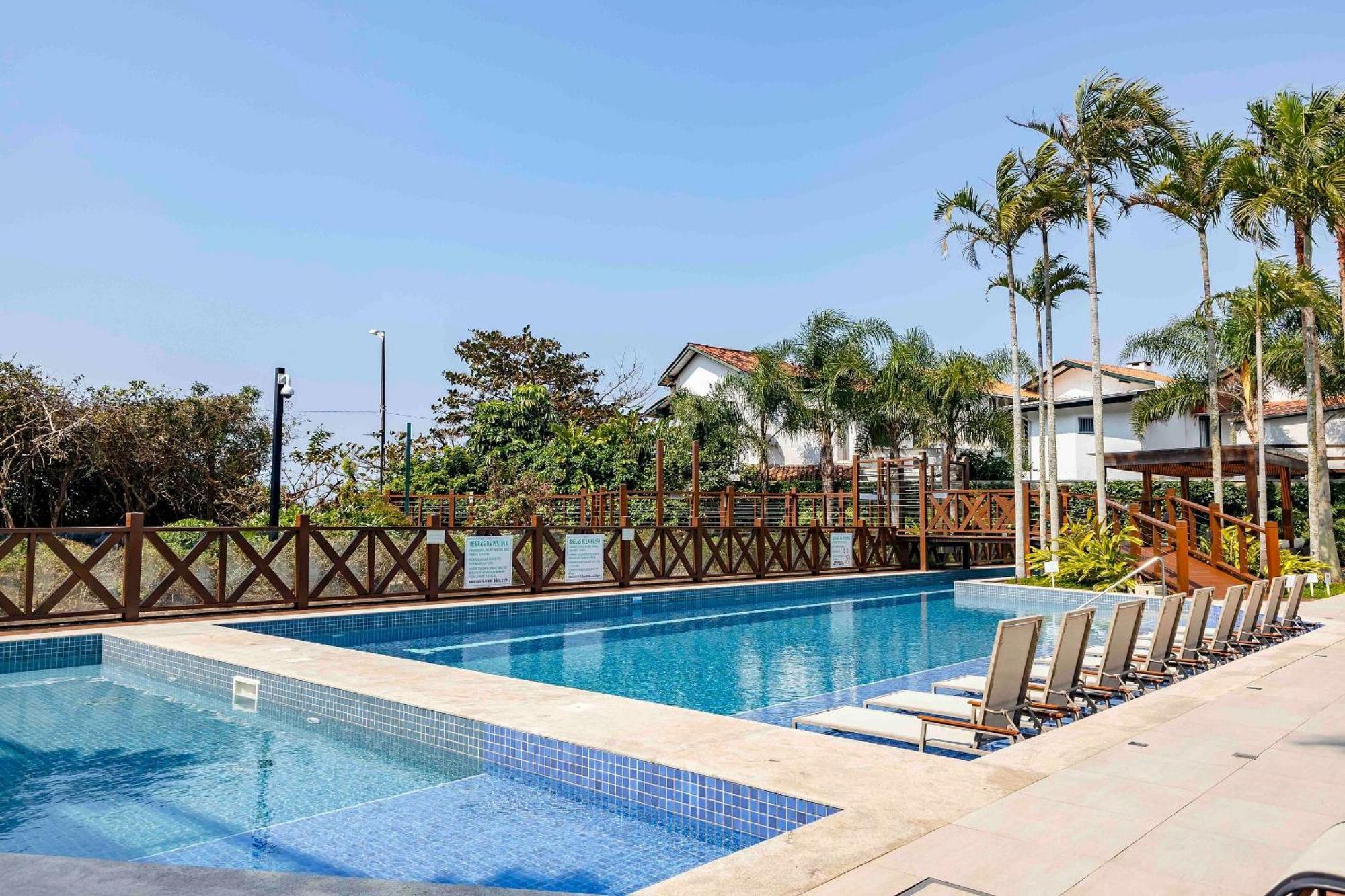 Varandas Do Atlantico - Apartamento Impecavel Em Condo Pe Na Areia บอมบินญัส ภายนอก รูปภาพ